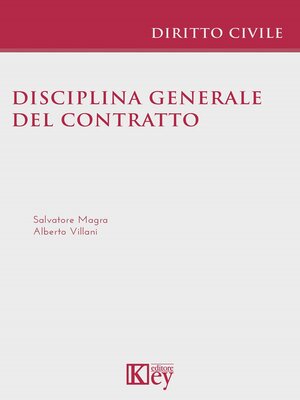 cover image of Disciplina generale del contratto